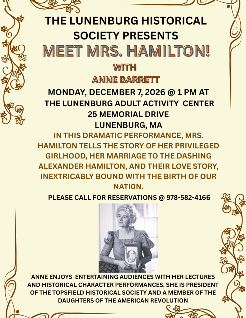 MEET MRS. HAMILTON!